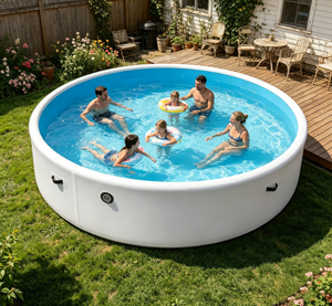 Piscine gonflable portable Vanace pour jardin - Product Image 1