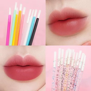 Disposable Nail Lip Brush Applicators Plastic <b>Lipstick</b> Gloss Wands for Makeup Paint - Product Image 6