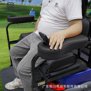 Barres de maintien en mousse noires CIUB pour voiturettes de golf EZGO YAMAHA avec kit d'installation - Source directe du fabricant - Product Image 3