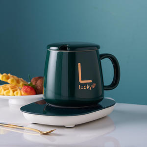 Y1 <span class=keywords><strong>USB</strong></span> powered Hot Bán Bộ Quà <span class=keywords><strong>T</strong></span>ặng 55 độ cà phê sữa gốm Mug với sưởi ấm Pad nhiệ<span class=keywords><strong>t</strong></span> độ không đổi Mug nóng - Product Image 2