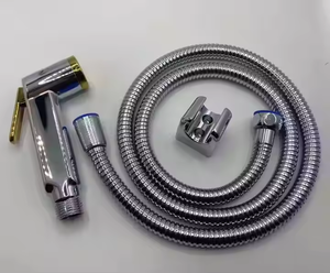 ABS Bathroom Spray Gun Spray Three Piece Suit Toilet Shattaf <strong>Bidet</strong> - Product Image 1