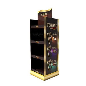 ชั้นวางสินค้าแบบกำหนดเองรุ่นใหม่ล่าสุด ทำจากกระดาษลูกฟูกสำหรับวางบนพื้น เหมาะสำหรับชุดชั้นใน กาต้มน้ำ ดีไซน์โดดเด่นเป็นเอกลักษณ์ - Product Image 1