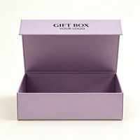Boîte cadeau à rabat magnétique de luxe, impression de logo personnalisée, emballage cosmétique, boîte pliable pour ensemble de rouges à lèvres, boîte en papier