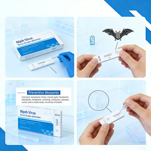Kit <span class=keywords><strong>de</strong></span> prueba del virus NiV Nipah con certificación CE IVDR ISO13485, resultado rápido en 20 minutos, detección viral para monitoreo <span class=keywords><strong>de</strong></span> epidemias en laboratorios. - Product Image 4
