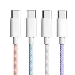 Resistente 3ft/5ft/6ft Nylon intrecciato ad alta velocità USB tipo C cavo adattatore 66W/3A cavo dati di ricarica rapida <span class=keywords><strong>per</strong></span> <span class=keywords><strong>Computer</strong></span> stampante - Product Image 6
