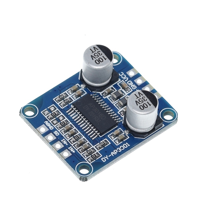 DC 8V-24V High Power Digital Amplifier Module Mono Class D 4-8ohm for 30W-300W speaker Audio power amplifier board