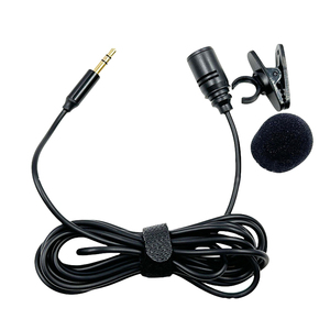 Phổ Lavalier <span class=keywords><strong>Microphone</strong></span> xách tay 2M 3m có dây <span class=keywords><strong>clip</strong></span> trên micro cho điện thoại và máy tính xách tay mini Micro - Product Image 4