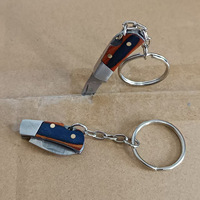 Vente flash : Ensemble de couteaux pliants miniatures portables, lame tranchante, outil porte-clés pour une utilisation en extérieur, déballage, livraison express