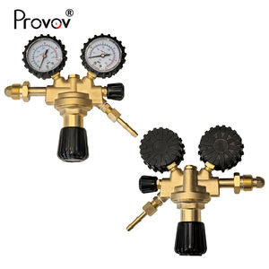 Gaz silindiri regülatörü tam pirinç İtalya tipi kaynak kesme için Argon <span class=keywords><strong>CO2</strong></span> propan asetilen oksijen basınç düşürücü vana - Product Image 1