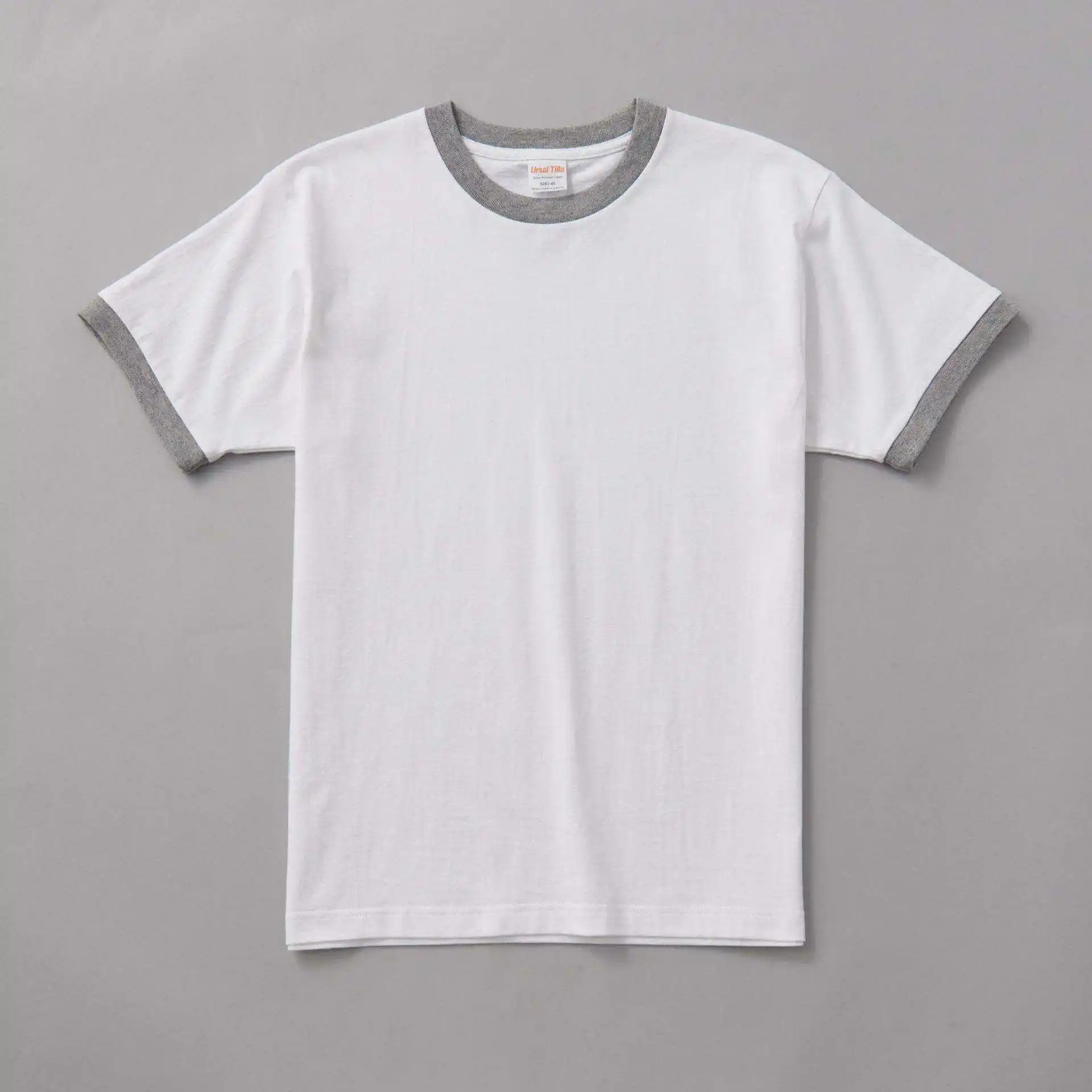 Hot Sale Plus Size Men's T-shirts Fashion Street Wholesale T-shirts Custom Logo Blank T-shirt