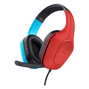 Auriculares para juegos GXT Zirox Azul y Rojo 25423 - Product Image 1