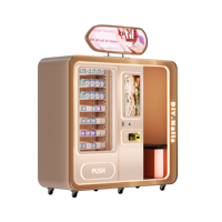 Nouvelle machine distributrice d'imprimantes 3D DIY pour nail art, avec gestion à distance et surveillance intelligente, lancée récemment et disponible via la commande photo en libre-service