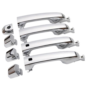 Poignée de porte de voiture chromée intelligente sans clé, mise à niveau pour <span class=keywords><strong>Toyota</strong></span> <span class=keywords><strong>Land</strong></span> <span class=keywords><strong>Cruiser</strong></span> LC200 FJ200 2008-2015, de 08-15 à 2020 - Product Image 1