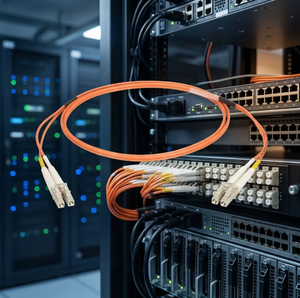 Cable de Fibra Óptica LCUPC MM SIMPLEX/DUPLEX OM2 3.0mm LSZH con Certificación CE FASO FC FTTH - Product Image 1