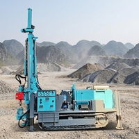 Foreuse hydraulique complète FEIDA 1000m, machine de forage rotative diesel 40-120 mm à télécommande pour l'exploitation minière
