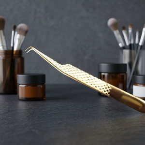 Pinzas para Cejas de Fibra de Grado Profesional para Salón y Uso Doméstico, Marca Personalizada, Modelo Pakistan 205, Personalización Gratuita, Logotipo Gratuito - Product Image 2