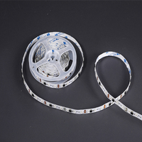 Kit Strip Lampu LED Fleksibel Tembaga RGBIC 5M SMD5050 60LED/m Kontrol 3-Kabel 12V Pencahayaan Ambient Lampu Neon Iklan