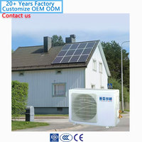 Climatiseur intelligent OEM ODM 9000BTU-24000BTU Ran 12000BTU-18000BTU Système solaire domestique 48V AC DC Grille APP Contrôle Refroidissement à chaud