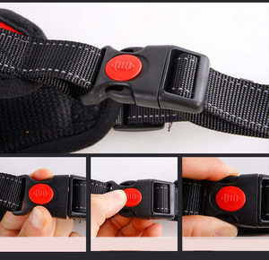 Pet Accessories Adjustable Fashion Nylon Breathable Reflective <b>No</b> <b>Pull</b> Luxury Vest Pet Dog <b>Harness</b> for Dog Cat - Product Image 5