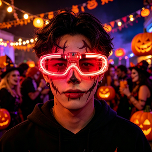 Gafas LED Luminosas para Adultos y Niños, Accesorios de Halloween, Brillan en la Oscuridad, Artículos para Fiestas, Gafas con Luces LED - Product Image 2