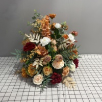 DKB Kunstblumenfabrik Großhandel Maßgefertigte Seidenblumen Hochwertige Künstliche Rosenblumenkugel für Hochzeitsdekoration