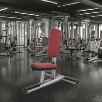 Banc en acier assis QLK pour équipement de musculation professionnel, entraînement multifonctionnel