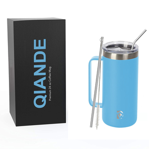 Tasse de fête des pères, cadeau d'affaires, Logo personnalisé, tasse de voyage isolée en acier inoxydable sans déversement - Product Image 3