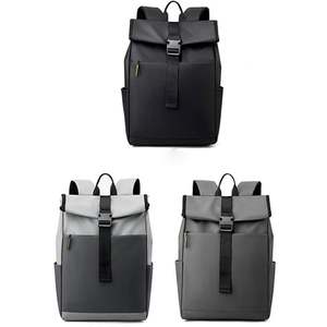 Sac à dos à enroulement tendance et unisexe 2025, idéal pour le sport et les voyages, personnalisable, imperméable, avec compartiment pour ordinateur portable, sac de sport - Product Image 1