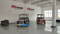 8/11 places Qualité supérieure Vintage électrique rétro berline Antique voiture classique Scenic Tour Car Classic Bus
