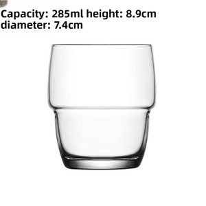 Tasses à café empilables transparentes modernes <span class=keywords><strong>LAV</strong></span> de Turquie, 9 oz et 12 oz, pour eau, bière, lait, dessert, boisson, jus, <span class=keywords><strong>verre</strong></span> - Product Image 6
