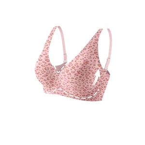 Sujetador Inalámbrico Sin Costuras para Mujer, Ultrafino, Cómodo, Cuello en V, <span class=keywords><strong>Push</strong></span>-<span class=keywords><strong>Up</strong></span>, Lencería Invisible, Ropa Interior Diaria, Tallas Grandes - Product Image 5