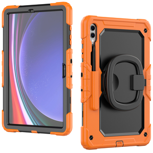 Funda Protectora Giratoria Resistente a Golpes para Tablet Samsung <span class=keywords><strong>Galaxy</strong></span> S10+/S9+ Fe/S9+ con Soporte para Lápiz - Product Image 2