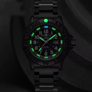 Montre intelligente classique haut de gamme pour homme, bracelet en <span class=keywords><strong>nylon</strong></span>, étanche, lumineuse, trois aiguilles, résistance à l'eau de 50 m pour les sports de plein air - Product Image 2