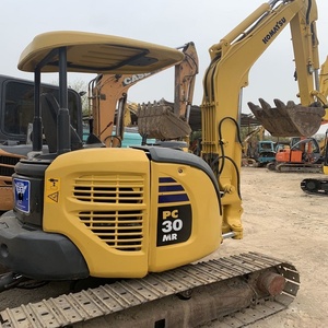 Mini-excavatrice Komatsu PC30 d'occasion, certifiée CE, prix avantageux, d'origine japonaise, 3 tonnes, petite pelle avec peu d'heures de fonctionnement, à vendre - Product Image 3