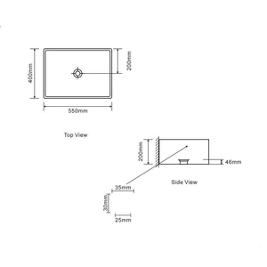 Lavabo de Cerámica Artístico Contemporáneo para Baño, Lavamanos con Acabado Brillante - Product Image 3