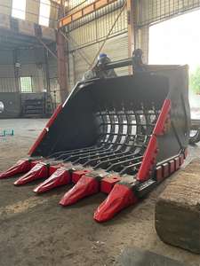 חוזק גבוה q355 חומר דלי <span class=keywords><strong>20</strong></span> טון 1.2m3 חופר שלד רשת דלי למכירה - Product Image 4