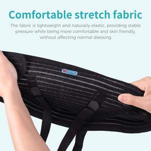 2025 versione aggiornata regolabile ernia inguinale cinture di supporto traliccio 4 cuscinetti di compressione inguine e protezioni inguinali per gli uomini delle donne - Product Image 6