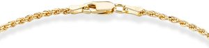Pulsera <span class=keywords><strong>de</strong></span> <span class=keywords><strong>Oro</strong></span> Macizo <span class=keywords><strong>de</strong></span> 9K/10K/14K/18K/24K <span class=keywords><strong>para</strong></span> <span class=keywords><strong>Hombre</strong></span> con Cadena <span class=keywords><strong>de</strong></span> Cuerda <span class=keywords><strong>de</strong></span> Diferentes Tamaños - Product Image 2