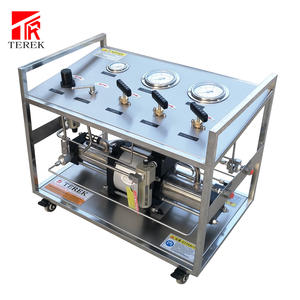 Pompe de transfert d'azote à <span class=keywords><strong>double</strong></span> action TEREK GU-GTC, à commande pneumatique, haute performance, avec châssis en acier inoxydable - Product Image 3