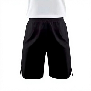 LONG MISSION INDUSTRY Ensemble uniforme de basketball pour homme, maillot blanc sans manches à col en V et short noir, respirant, 100 % polyester, pour adulte - Product Image 5
