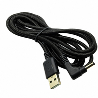 Cable de Alimentación USB 2.0 a DC 3.5x1.35mm, Conector en Ángulo de 90 Grados, Exterior Trenzado de Nailon, Personalizado