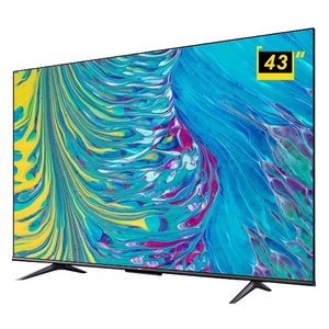 ราคาโรงงาน ทีวีสมาร์ทไร้ขอบ 43 นิ้ว 110-240v 50/60Hz หน้าจอ LCD FHD 32 43 50 ทีวีสมาร์ท - Product Image 1