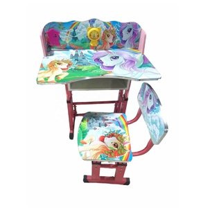 Mesa de Estudio para Niñas de Alta Calidad, Diseño Metálico para Niños - Product Image 4