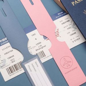 ป้ายติดกระเป๋าเดินทางแบบนูนลายโลโก้คุณภาพสูงปรับแต่งได้ พร้อมบัตรขึ้นเครื่อง PU - Product Image 6