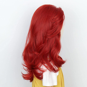 Halloween sirenetta <span class=keywords><strong>parrucca</strong></span> rossa <span class=keywords><strong>per</strong></span> bambini ragazze Twisted Wonderland nuova sirenetta <span class=keywords><strong>parrucca</strong></span> Cos <span class=keywords><strong>parrucca</strong></span> - Product Image 6
