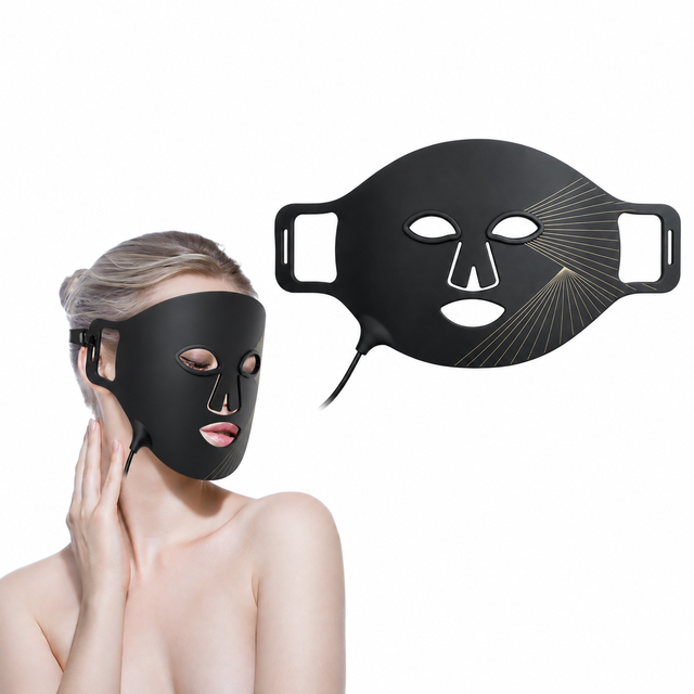 7 Color Silicone Red Light Therapy Hand Held Face Mask (ILY Classification) Waterproof Full Face Coverage LED Home Use Portable