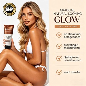 Lotion autobronzante du fabricant – Application facile, hydratante, couleur naturelle, bronzage éclatant, sans traces - Product Image 4