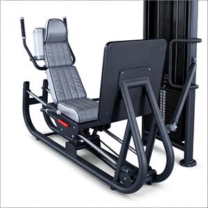 Máquina de prensa de piernas horizontal de acero ajustable de gran venta, equipo de fitness para uso comercial, máquina de entrenamiento corporal con selección de carga por pin - Product Image 4