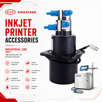 Pompe à encre noire à double tête HGN0067 270 (Rotor court) en matériau premium, alternative pour imprimante jet d'encre Domino MG DB36610-DBA7021MD-T1