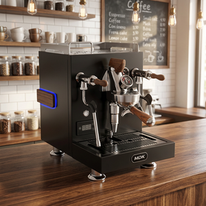 Cafetera Espresso Eléctrica Profesional Comercial MDK MC-27 E61 con Bomba Rotativa FOT, Caldera Doble, Semiautomática para Uso en Hoteles - Product Image 6